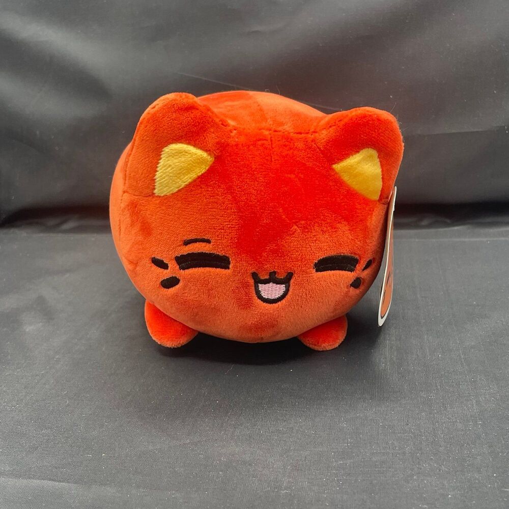Meowchi Plush #14312 Thai Tea Plushie Tasty Peach Studios Aurora Stuffed Cat Toy